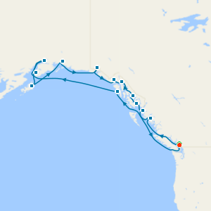 Great Bear Rainforest & Alaska Explorer from Vancouver with Stay