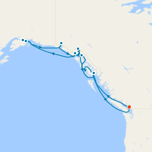 Alaska Roundtrip Collectors' Voyage from Vancouver with Stay