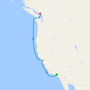 Pacific Coast from Los Angeles