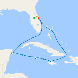 7nt Disney Hotel Stay with Caribbean with Great Stirrup Cay from Orlando