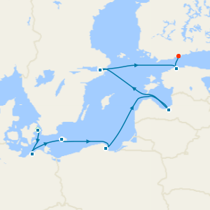 Northern Europe from Copenhagen with Stay