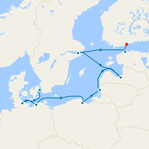 Northern Europe from Copenhagen with Stay