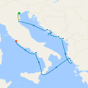 Italy, Greece & Croatia with Venice Stay