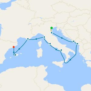 Italy, France & Spain with Venice Stay