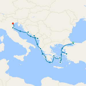 Greek Isles with Istanbul and Venice Stays