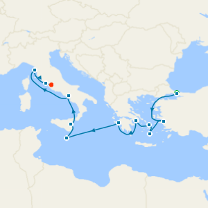 Greek Isles with Istanbul and Rome Stays