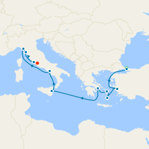 Greek Isles with Istanbul and Rome Stays