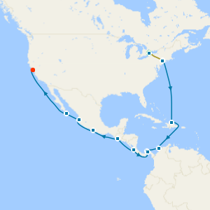 Niagara Falls & Panama Canal from New York with Stays