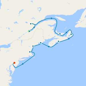 Canada & New England from Quebec City with Stay