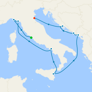 Best of Italy & Croatia from Rome