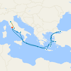 Florence & Rome Stays with Greece, Turkey & Italy