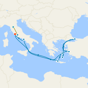 Florence & Rome Stays with Greece, Turkey & Italy