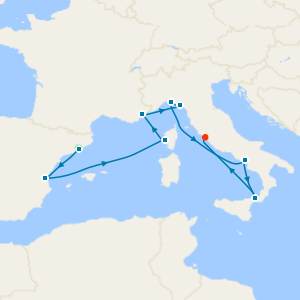 Best of Italy, France & Spain from Barcelona with Stay