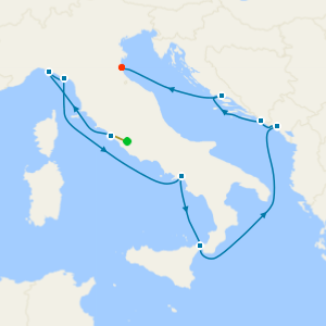 Best of Italy & Croatia from Rome with Stay