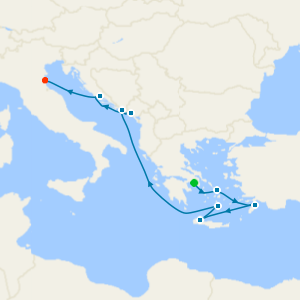 Adriatic & Greek Isles from Athens