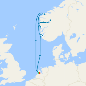 Norwegian Fjords from Amsterdam with Stay