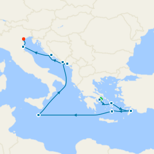 Adriatic & Greek Isles with Athens and Venice Stays