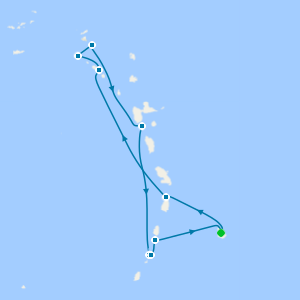 Best of the Secluded Caribbean - Bridgetown R/Trip