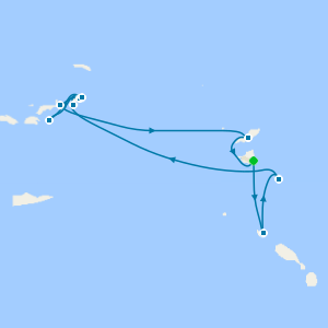 Best of British Virgin Isles & St. Barts cruise from St. Maarten