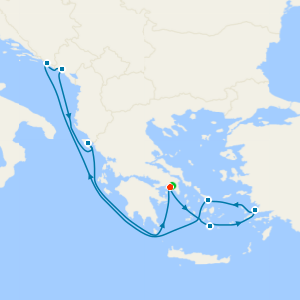 Starry Nights in Greece & Croatia from Athens with Stay