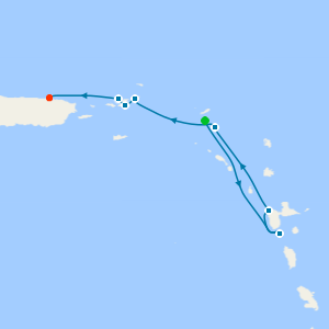 British & French Islands Explorer from St. Maarten
