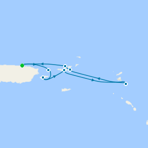 Best of the Virgin Islands & St. Barths - San Juan R/Trip
