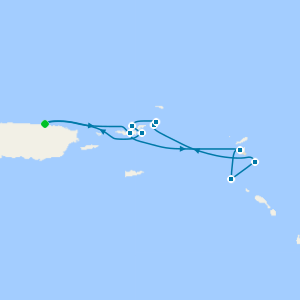 Best of the Virgin Islands & St. Barths - San Juan R/Trip