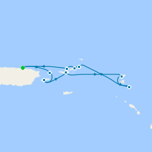 Best of the Virgin Islands & St. Barths - San Juan R/Trip