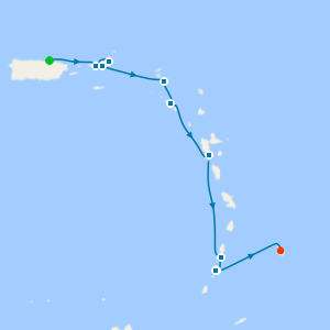 Leeward & Windward Islands Explorer from San Juan