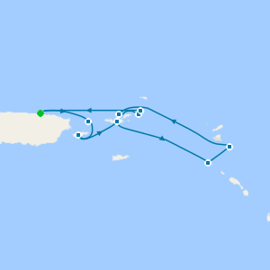 Best of the Virgin Islands & St. Barths - San Juan R/Trip