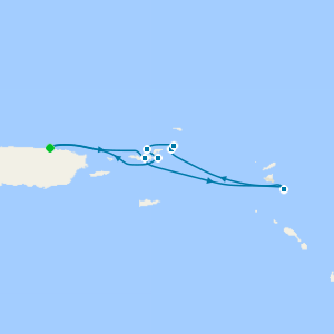 Best of the Virgin Islands & St. Barths - San Juan R/Trip