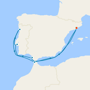 Spain, Portugal & Morocco from Barcelona with Stay