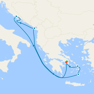 Best of Greece & Croatia from Athens with Stay