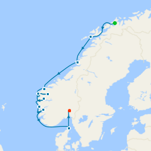 Trollfjord & the Lofoten Islands from Tromso