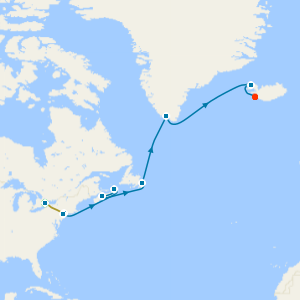 Niagara Falls, Greenland & Iceland from New York with Stay