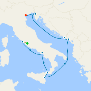 Adriatic Jewels from Civitavecchia with Luxury Stay 