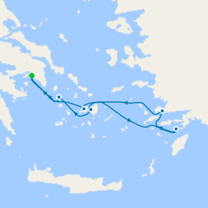 Yachting the Greek Isles - Athens (Piraeus) R/Trip