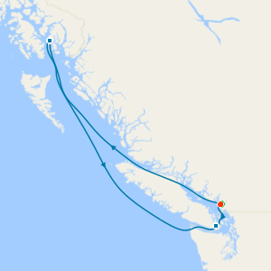 Alaska Experience from Vancouver with Stay