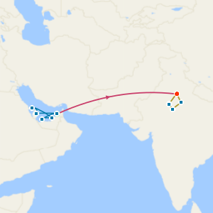 Dubai Stay & Desert Days with 8 Nt India's Tigers & Golden Triangle Tour