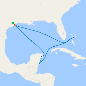 Western Caribbean with 1nt Houston Stay