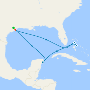Western Caribbean with 1nt Houston Stay