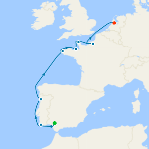 Spanish & French Coasts from Seville