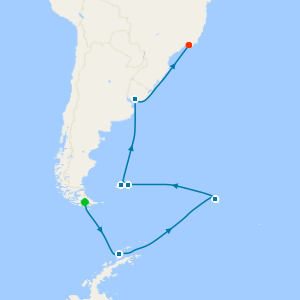 Scotia Arc: Antarctica, Falklands & South Georgia
