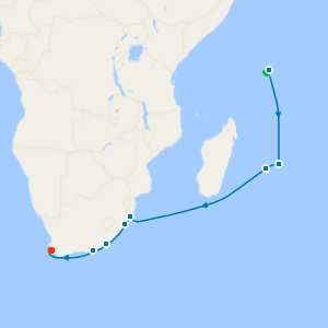 Indian Ocean Odyssey from Mahe to Cape Town