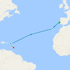 Atlantic Crossing from Lisbon