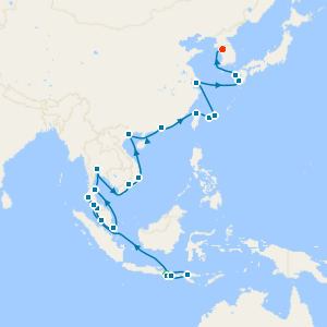Firecrackers to Skylines with Bali & Seoul Stays 