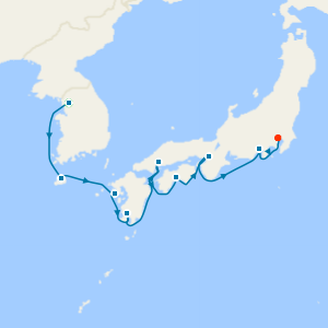 Seoul, Nagasaki, Hiroshima & Osaka to Tokyo with 1 Nt Stay