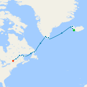 Iceland & Canada Fall Foliage from Reykjavik