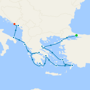 Hidden Gems of Turkey, Ancient Greek Ports & Italy from Istanbul