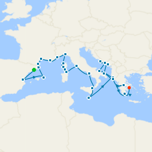 Solar Eclipse: Spain, France, Italy & Greece from Barcelona